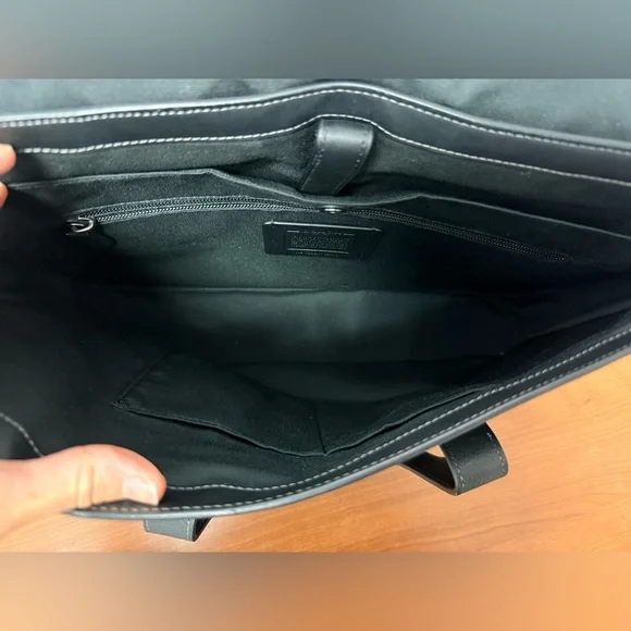 COACH Sullivan Portfolio Brief in Signature Canvas C9873. Great condition! - Picture 7 of 11